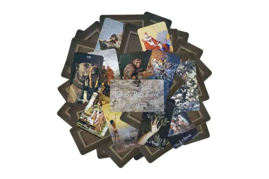 Path La Roti Pensive Path Tarot deck by Reese Marren | Reese Marren - theCuratedCard