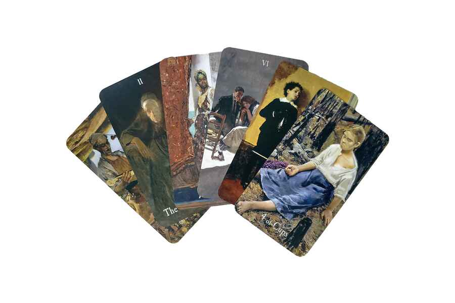 Pensive Path Tarot deck by Reese Marren Reese Marren theCuratedCard